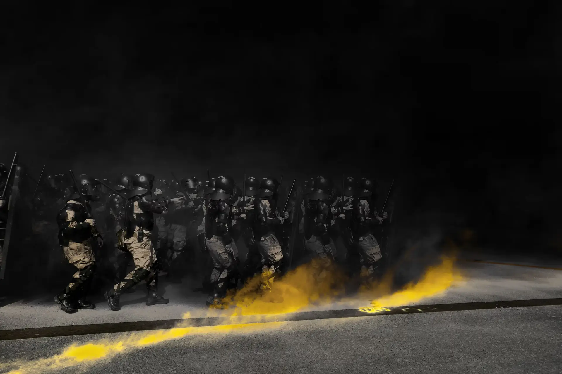 The Burning Streets of Paris and the Illusion of French Authority